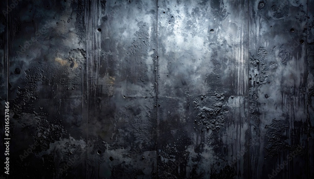 Obraz premium Abstract dark metallic texture background with rough surface and vertical lines