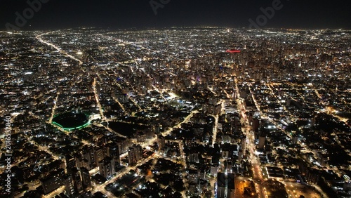 Foto IMAGENS AÉREAS COM DRONE DA NOITE EM CURITIBA