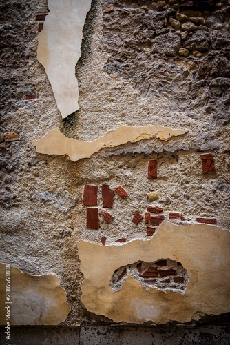 Foto Abstract wall, Syracuse, Sicily, Italy