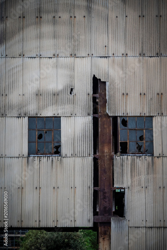 Foto Derelict industrial building, Brentford, London, England, UK