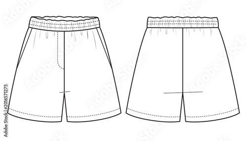 Fotografía Kids boys and girls sport shorts