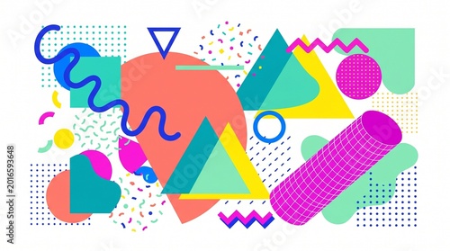 retro art design 