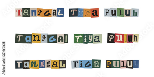 Photos Tanggal Tiga Puluh
