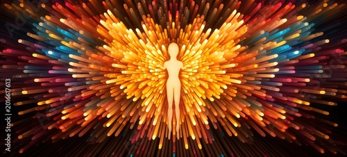 fairy angel shaped matchstick carving,generative AI