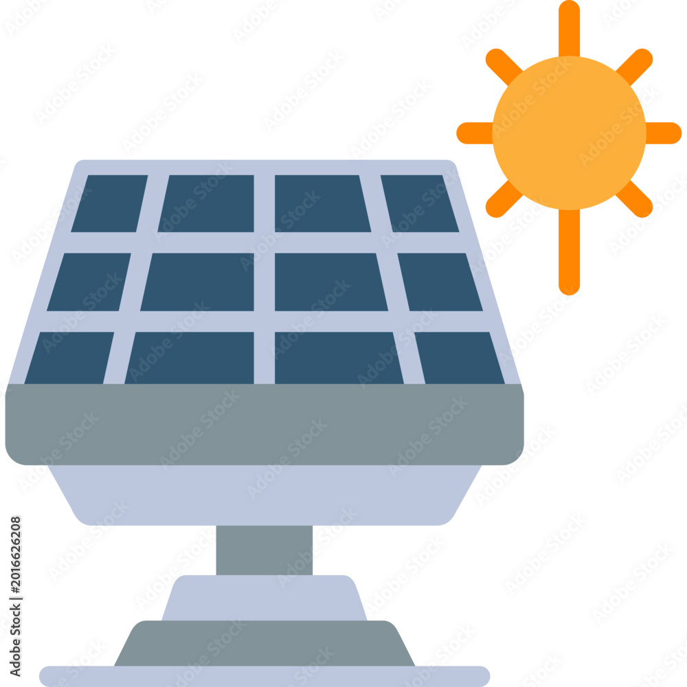 Foto Polycrystalline Panel Icon