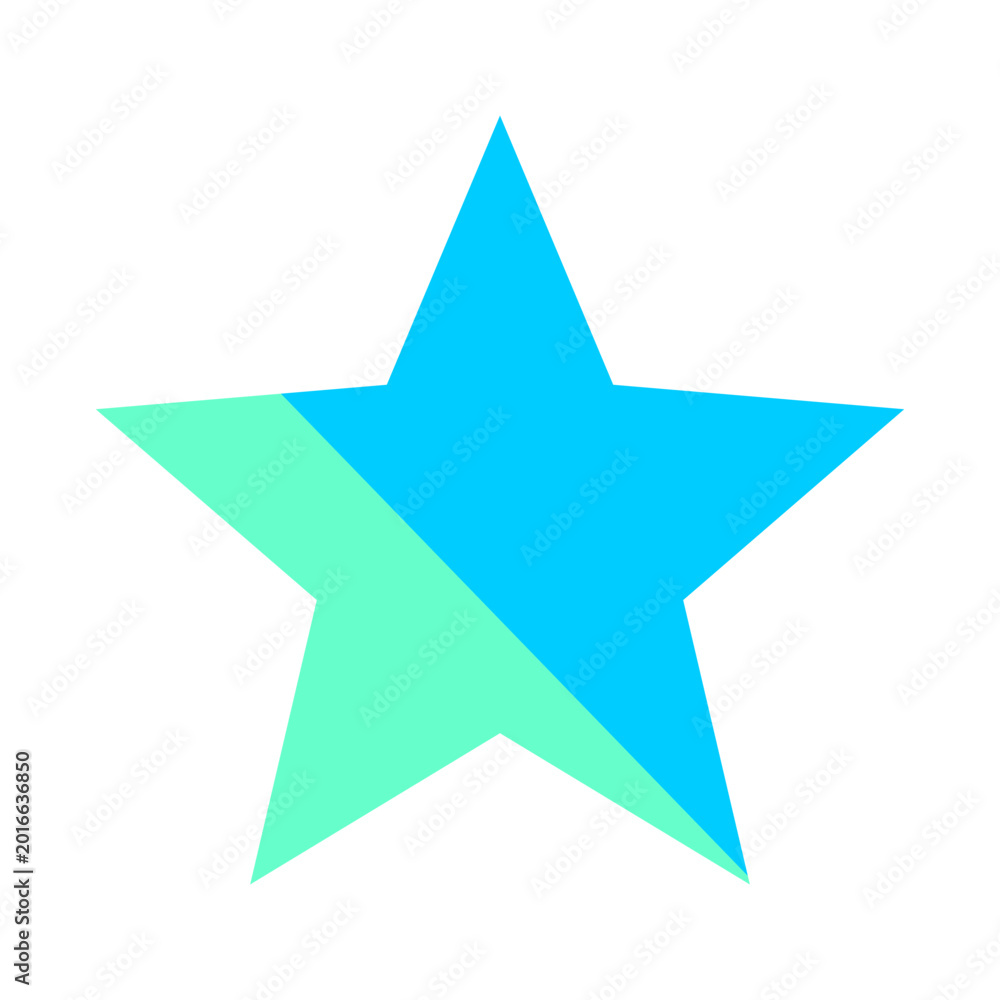 Obraz premium Star Icon Vector