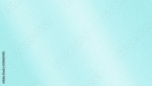 Schilderij op canvas Light Mint Green Grainy Gradient Background with Noise