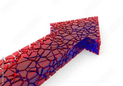 Cracked dry mud terrain with blue water reflection