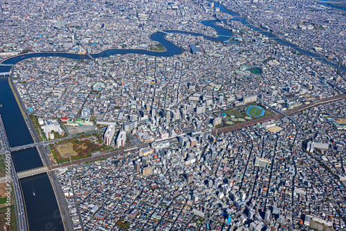 新小岩駅上空・Aerial View