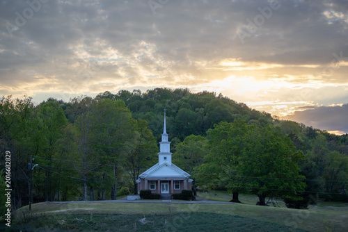 Εκτύπωση καμβά Mount Zion United Methodist Church in Comers Rock, VA