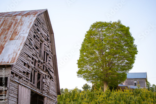 Old farm in the country