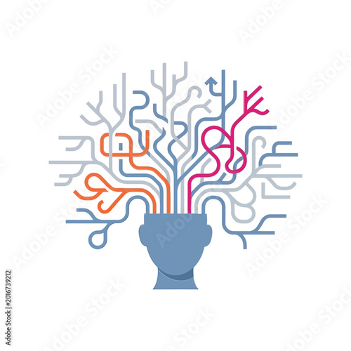 Fotografi Idea branching from constraints, creativity vase, divergent thinking, innovation