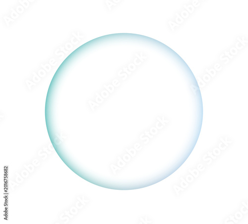 blue glowing bubble. glowing blue sphere bubble for technology energy and core concept visualization