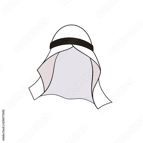 Photography White ghutra Saudi Arabian headwear clip art