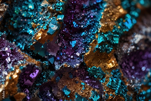 abstract background of colorful bubbles