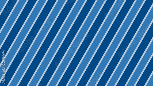 Fotografie Diagonal stripes in shades of blue.