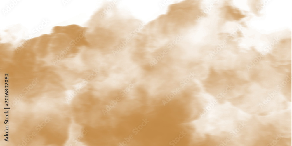Ταπετσαρία Vintage brown watercolor texture on white background, abstract sepia smoke effec