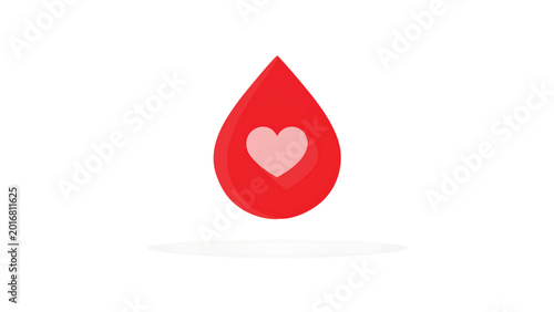 Humanitarian Blood Donation Concept for Awareness Campaign.eps