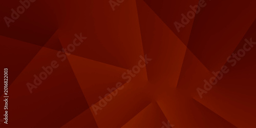 Fotografie Abstract red gradient triangle overlap technology tech grid triangle business