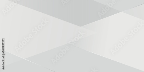 Bilde på lerret Abstract white and gray background