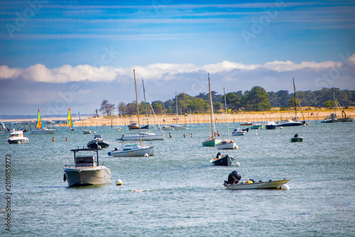Summer Boating and Leisure Activities in Arcachon Bay, Cap Ferret