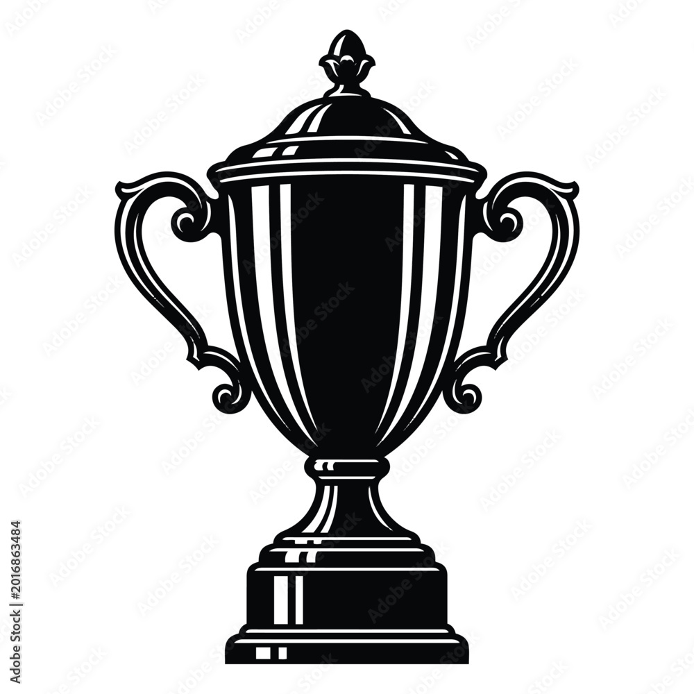 Fototapeta premium trophy cup icon
