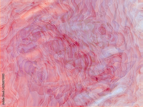 Bild auf Leinwand Amethyst Bloom: A dense, swirling vortex of rose and violet tones that balances