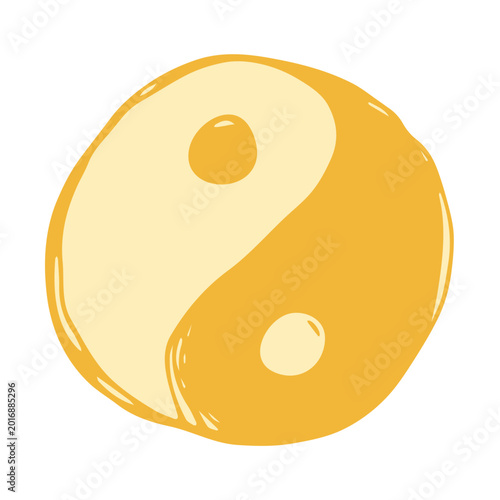 Photography Hand drawn yin yang symbol Zen and Tao Harmony and balance Black and white yin a