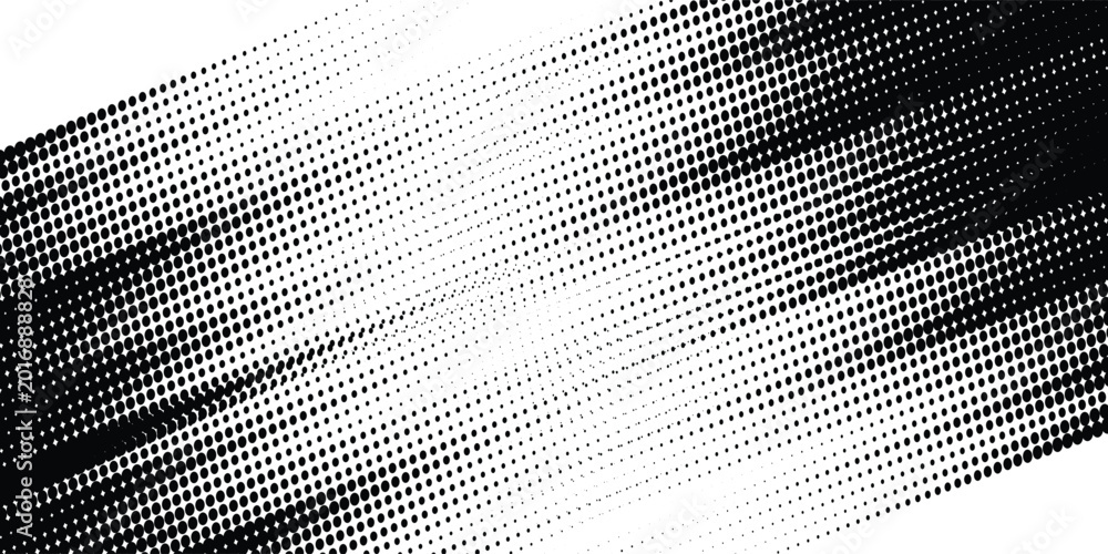 Φωτογραφία Dots halftone white and blue color pattern gradient grunge texture background