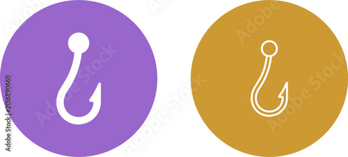 Photos Hook Vector Icon