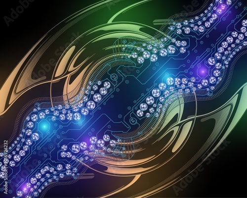 abstract technology background