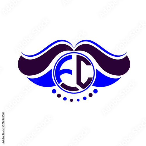 FC letter logo creative design. FC unique design