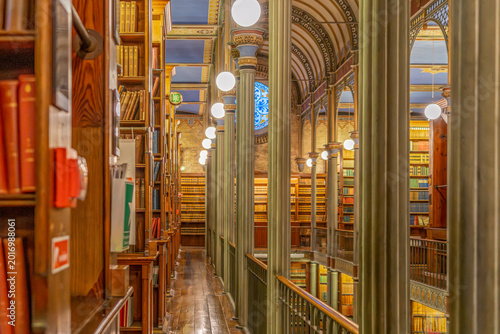 Old University Library of Copenhagen (Universitetsbibliotek), Historic Interior, Denmark