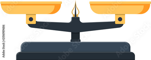 Cuadro en lienzo scales Icon set,