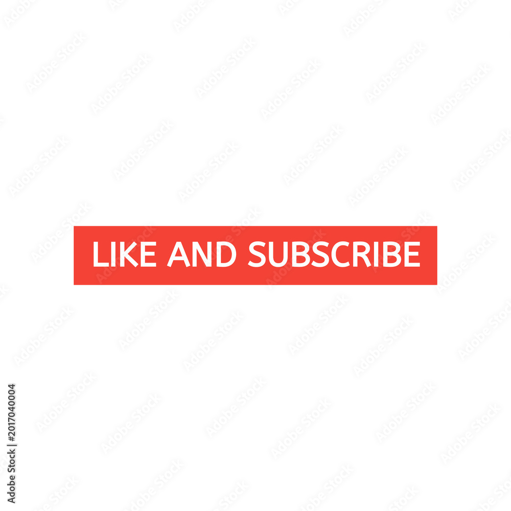 Fototapeta premium like and subscribe png 