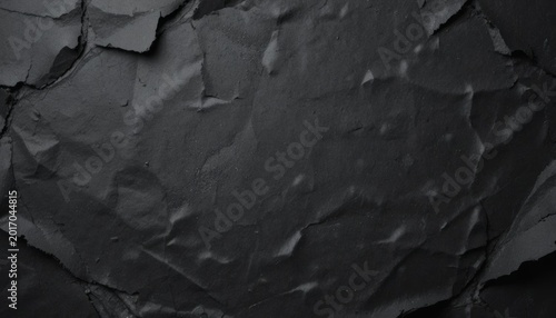 Gritty Abstract black  Texture background. Distressed Creased Black Background.