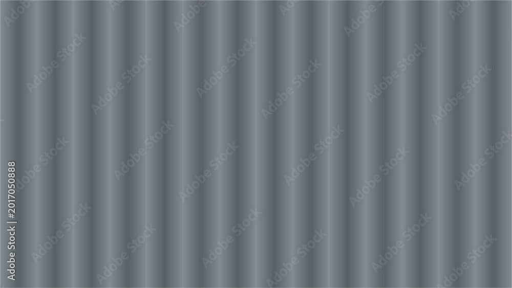Obraz premium Gray Corrugated Metal Background Texture
