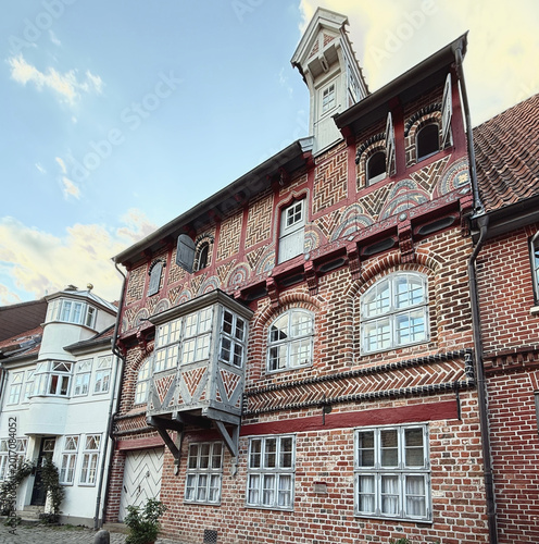 üppig verziertes ehemaliges Brauhaus in Lüneburg