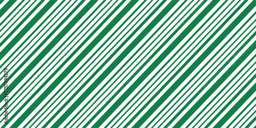 Canvas Print Vintage green candy cane stripes Christmas holiday Vector Pattern