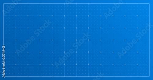 Bild auf Leinwand Blueprint background with empty space