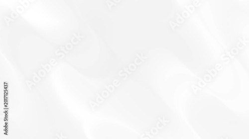 Seamless soft white fabric texture with gentle folds and shadows, clean minimal abstract background with copy space loop.
