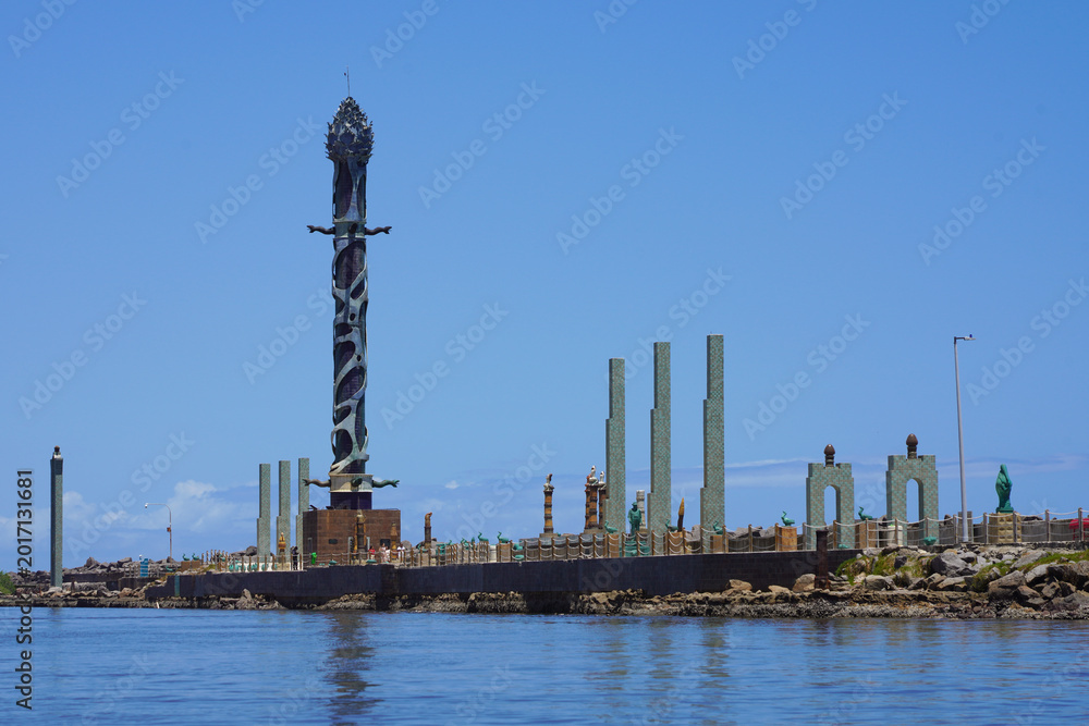 Naklejka premium Torre de Cristal Monument at Francisco Brennand Sculpture Park in Recife, Pernambuco, Brazil