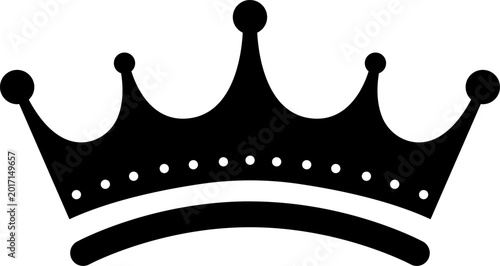 Canvas-taulu Crown representing power, authority, and achievement