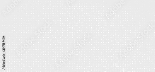 Dot white gray wave light technology texture background. Abstract big data digital concept. vector ilustration.