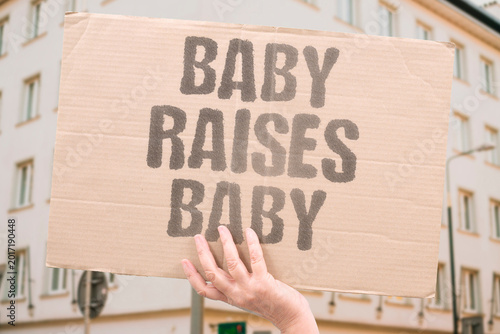 Photography "Baby Raises Baby" Children born to very young parents often lack adequate nurturing and stability