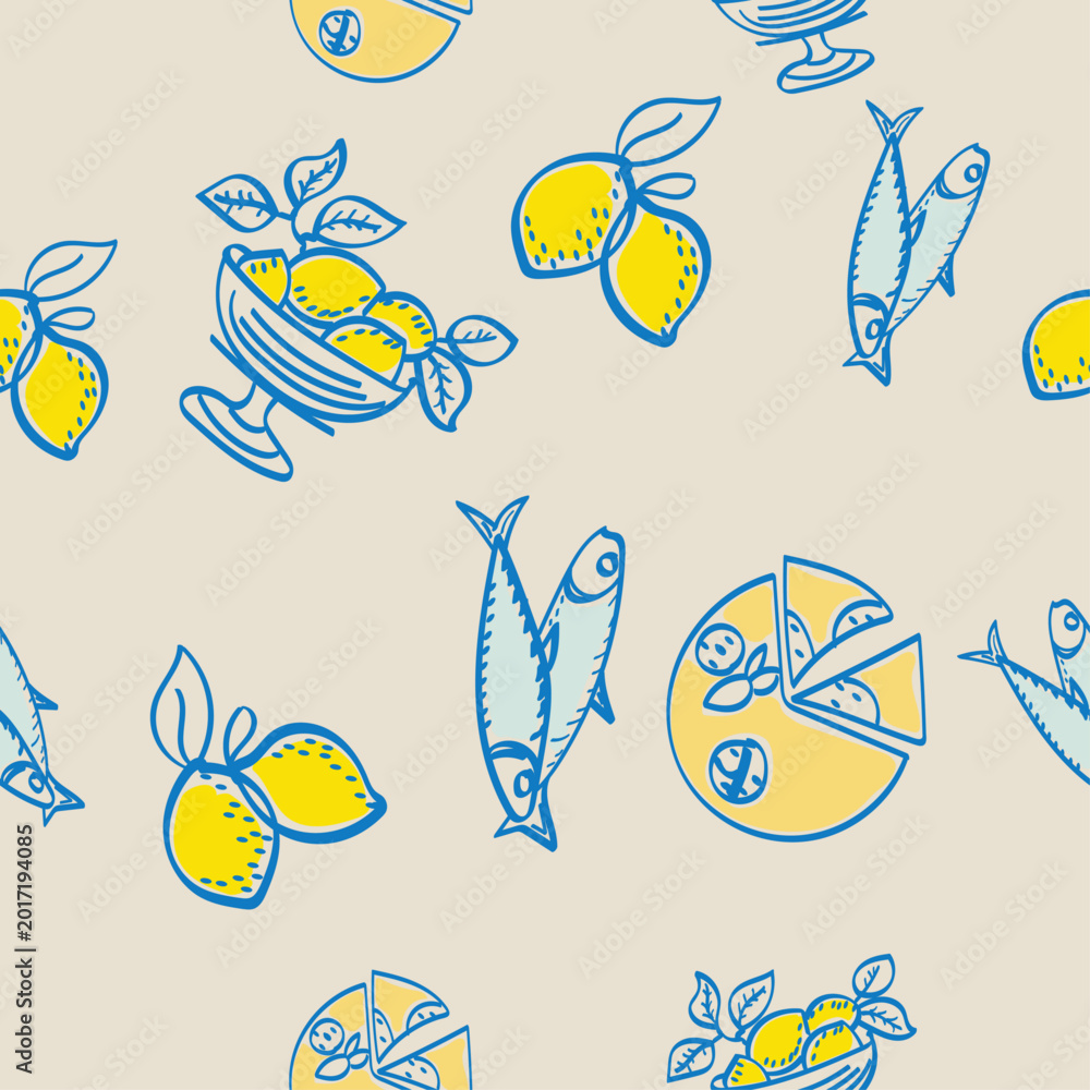 Obraz premium Seamless pattern 