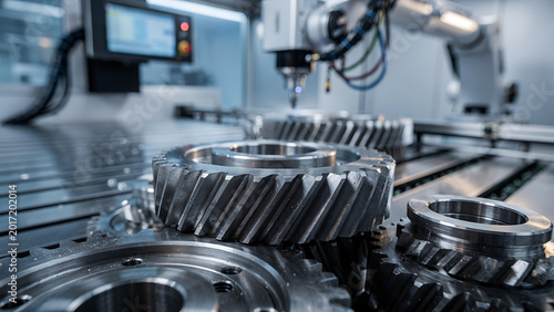 Transmission Gear Manufacturing Industrial Automation Engineering Technology