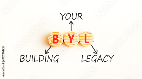 Foto BYL building your legacy symbol