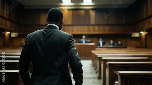 Courtroom drama legal proceedings in a city court judicial environment focused viewpoint justice and advocacy