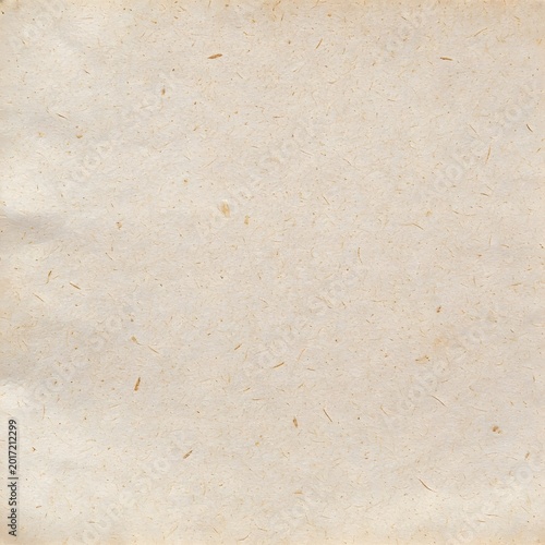 Light paper texture cardboard background close-up. Grunge old paper surface texture with small inclusions of cellulos
